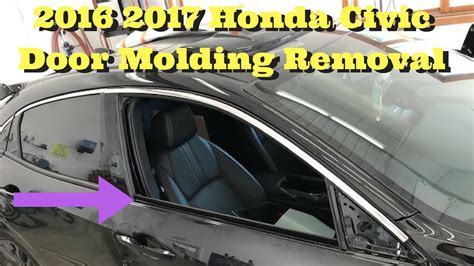 Honda Civic Window Trim Replacement