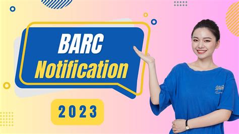 Barc Notification Technical Officer Scientific