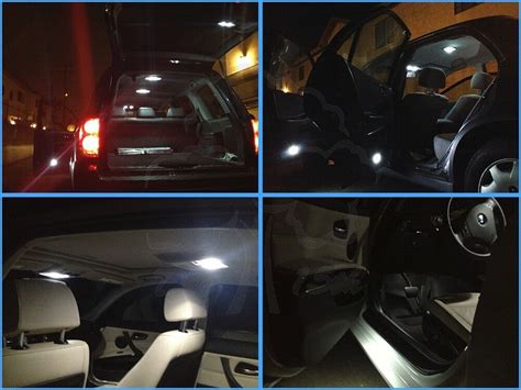 X White Led Interior Lights Kit For Honda