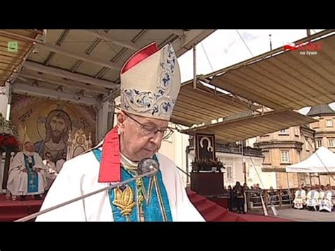 Homilia ks abp Stanisława Gądeckiego wygłoszona podczas Mszy świętej