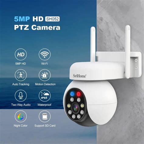 Comprar Câmara de vigilância SriHome SH052B 5MP Wifi EISnt