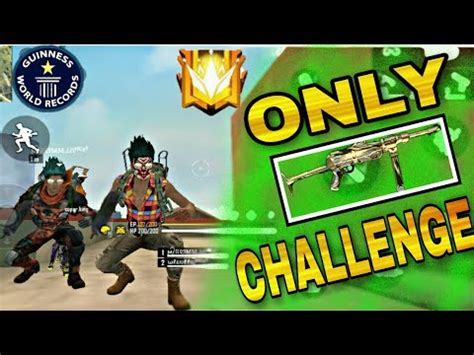 Noob Play Only Mp Only Mp Challenge Free Fire Mp