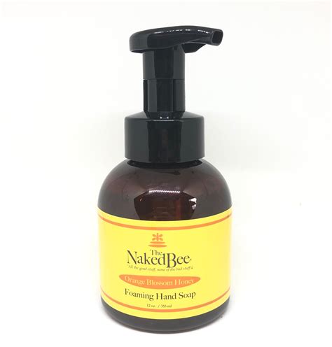 The Naked Bee Orange Blossom Foaming Hand Soap Trinity Pharms Hemp Co