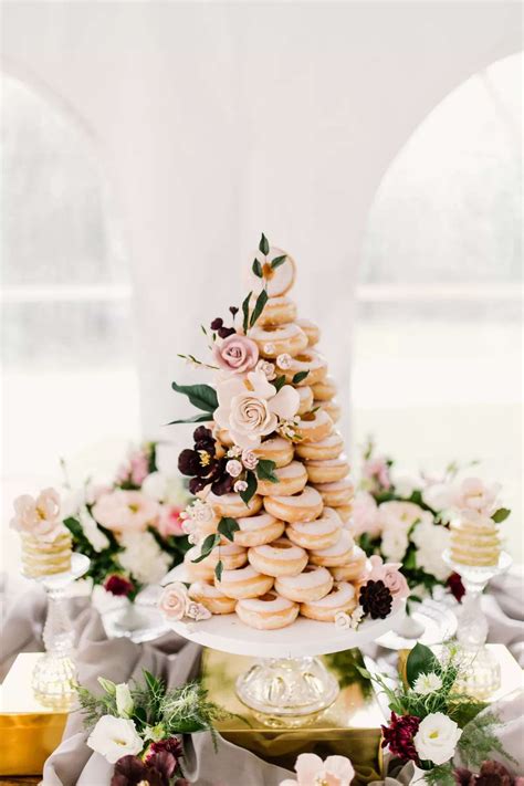 24 Doughnut Cakes For Any Wedding Style