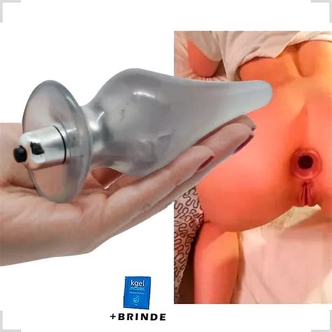 Plug Anal Vibrat Rio Anus Cu Dilatador Brinde Mercadolivre