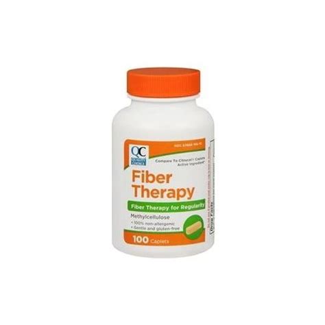 Quality Choice Fiber Therapy For Regularity Methylcellulose 500 Mg 100