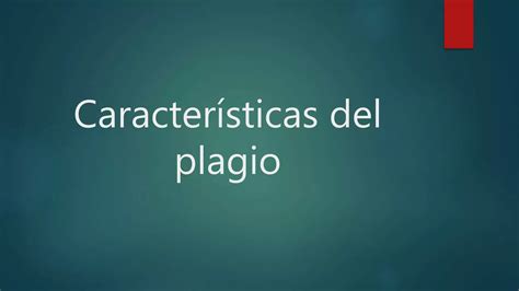 El Plagio Academico Ppt Descarga Gratuita