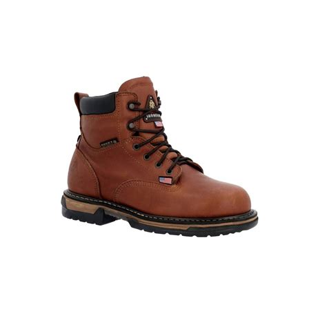 Rocky Ironclad Waterproof Work Boot Medium Width In Brown Grailed