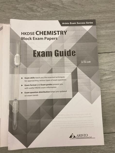 100 NEW ARISTO HKDSE CHEMISTRY Mock Exam Papers 興趣及遊戲 書本 文具 教科書