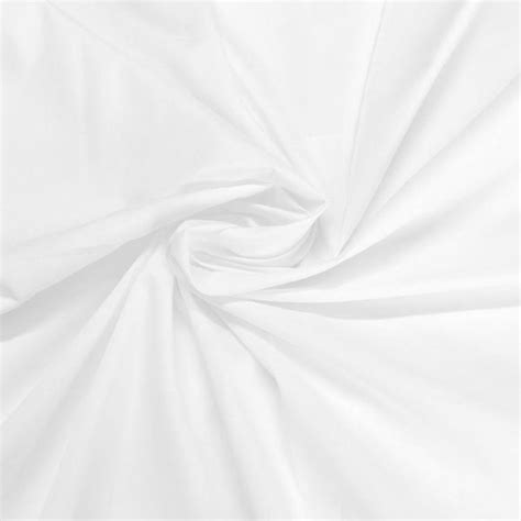 Polycotton Plain Fabric Fabrics Calico Laine