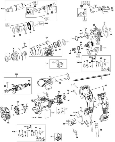 Exploring The Dewalt D55146 A Comprehensive Parts Diagram Guide