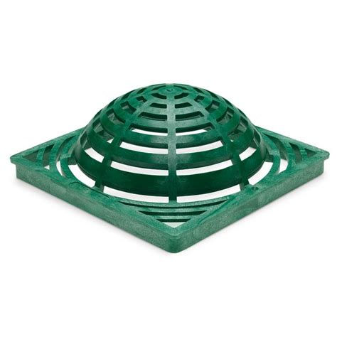 Rain Bird Dg12sag 12 Inch Plastic Square Atrium Drainage Grate Green