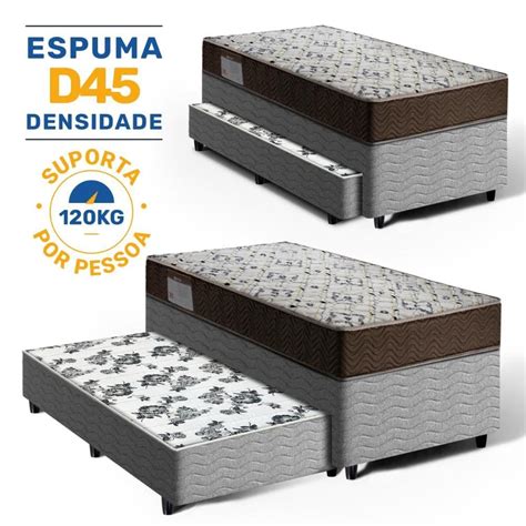 Cama Box Solteiro Auxiliar 150 Casas Bahia