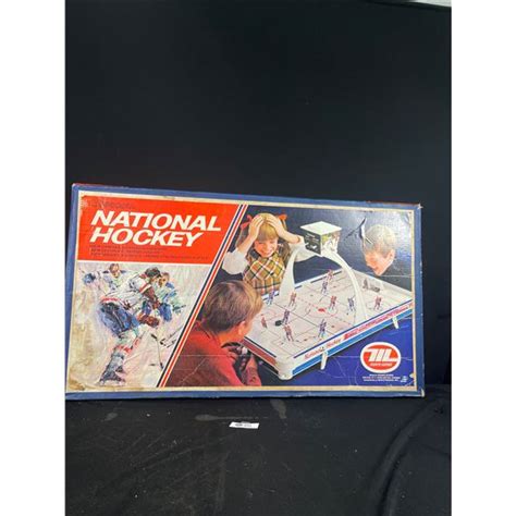 Vintage Table Top Hockey Game