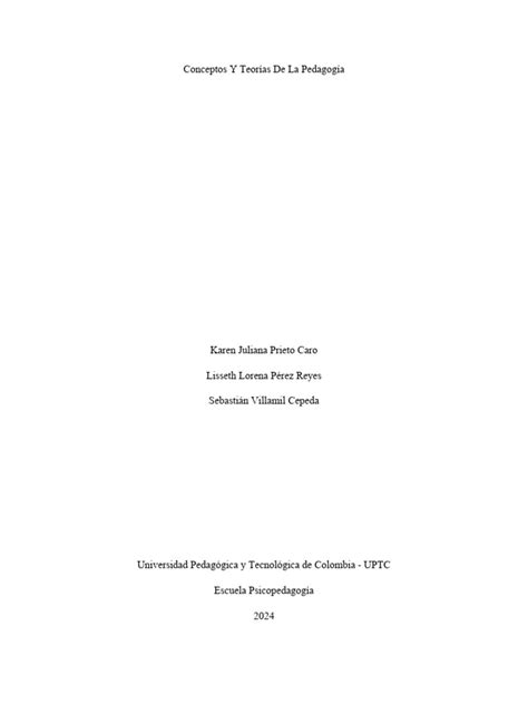 Pedagogia y Tipos de pedagogia (1) (2) | PDF | Aprendizaje | Pedagogía 