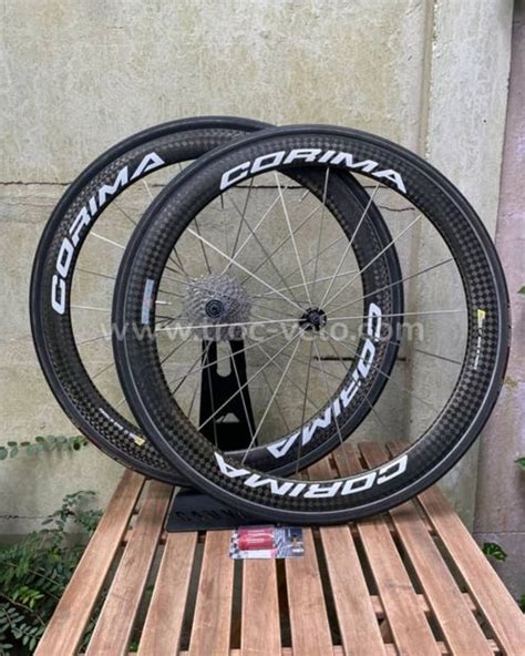 Roue CORIMA 47 WS Carbone à Pneus CORIMA 60540 Troc Vélo