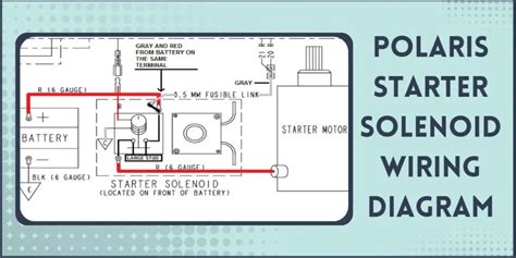 Polaris Starter Solenoid Wiring Diagram Atv And Utv Models