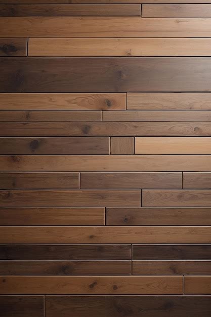 Brown Wooden Flooring Premium Ai Generated Image