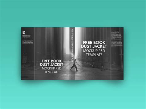 Free Book Dust Jacket Mockup Free Psd Templates