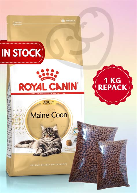 Repacked Royal Canin Maine Coon Adult Cat Dry Food Repack Cat Food