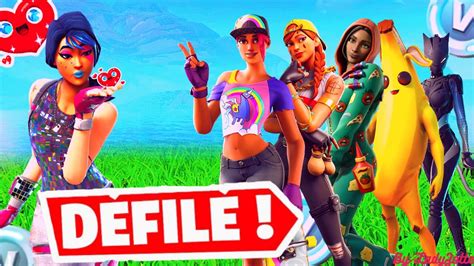 LIVE FORTNITE FR DÉFILÉ DE MODE PARTIE PERSO CRÉATIF