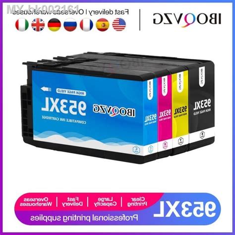 4 Color Full 953xl Ink Cartridge Compatible 953 For Hp 953 Xl Black Cmyk For Hp Printer