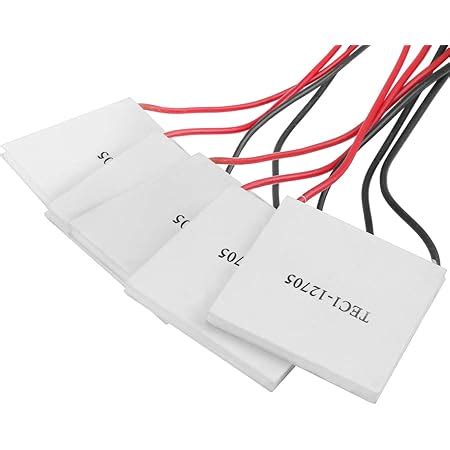 WiMas 5 Stück TEC1 12705 Peltierelement Thermoelectric Module