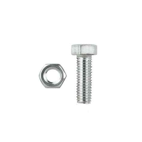 Pinnacle M10 X 10mm Stainless Steel Hex Head Bolts And Nuts 6 Pack