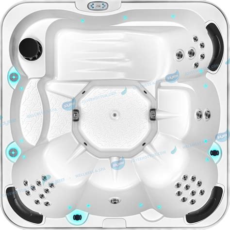 Hot Sale Outdoor Whirlpool Balboa Hydro Massage Jets Hot Tub Joyee From China Manufacturer