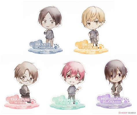 Play It Cool Guys Honnori Defo Acrylic Stand Shun Futami Anime Toy