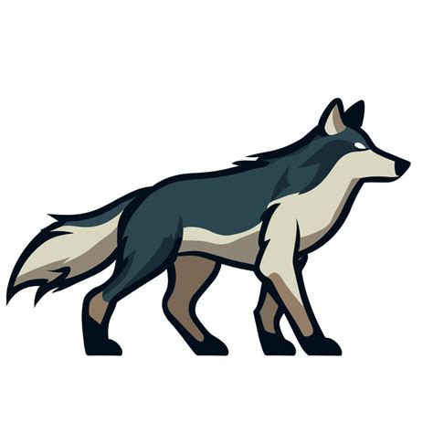 Semple Wolf Icon Clipart Transparent Background 24043954 Png