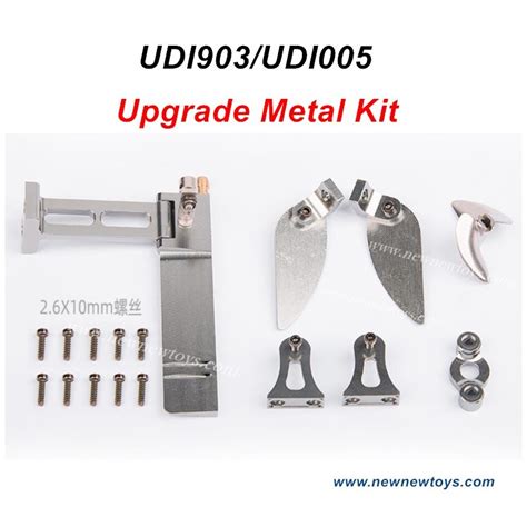 Udi Arrow Rc Boat Upgrade Kit Udi Alloy Parts