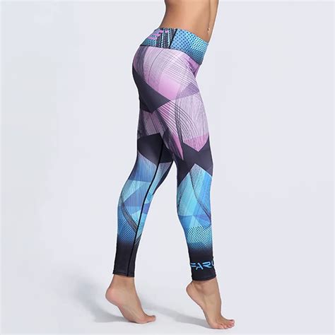 Jlzlshongle New S 3xl Fitness Leggings Large Size Women Printed Slim