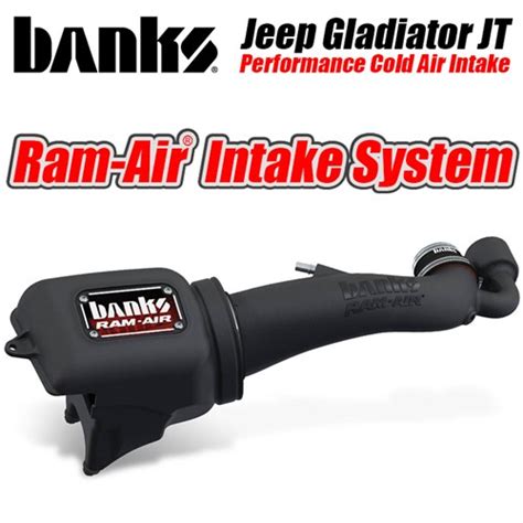 2020 Jeep Gladiator JT Cold Air Intake Ram Air By Banks