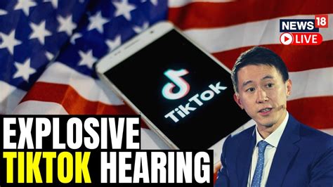 Tiktok Ceo Testifies Before U S Congress I Tiktok Hearing Live News