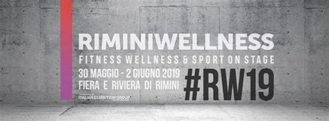 Rimini Wellness 2019 Rimini Fiera Promozione Alberghiera Rimini