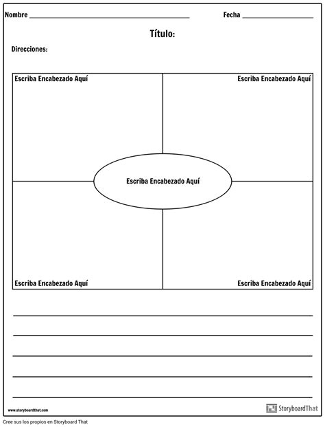 Frayer con líneas de párrafo Storyboard by es examples