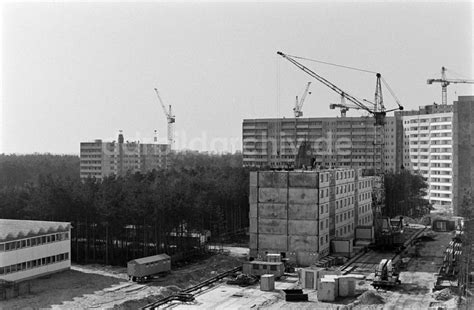 Ddr Fotoarchiv Berlin Baustelle Salvador Allende Viertel Ii In