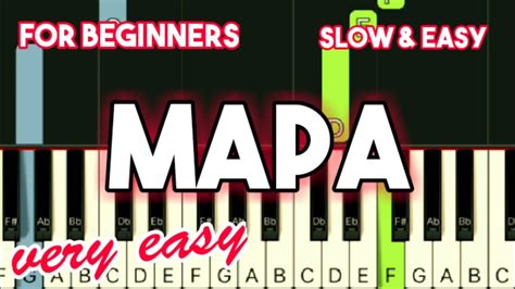 Sb Mapa Slow Easy Piano Tutorial Accordi Chordify