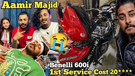 Aamir Majid Bhai 😭 My Benelli 600i First Service Cost Superbike Sell