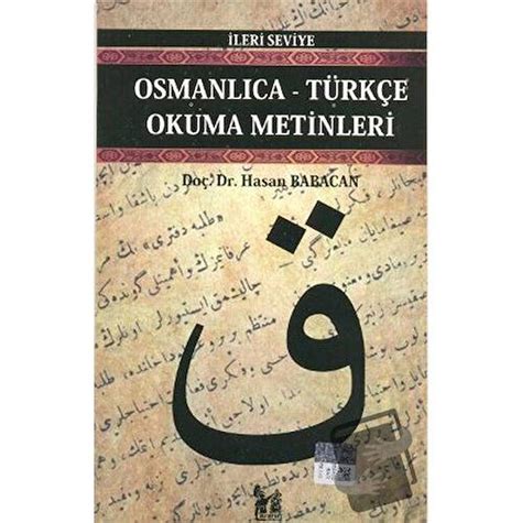 Osmanlıca Türkçe Okuma Metinleri İleri Seviye 1 Altın Post Yayıncılık