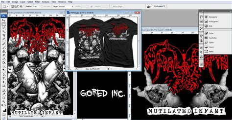 ANAL BIRTH Tees Artwork