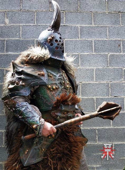 Nurgle Chaos Armor Set Larp And Cosplay Armour Fantasy Prop Etsy