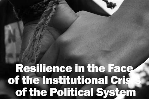 Resilience In The Face Of The Institutional Crisis Of The Political