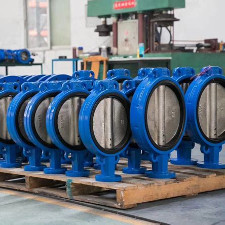 ASME16 5 Pn16 150lb DN250 Double Flanged Rubber Seated Butterfly Valves