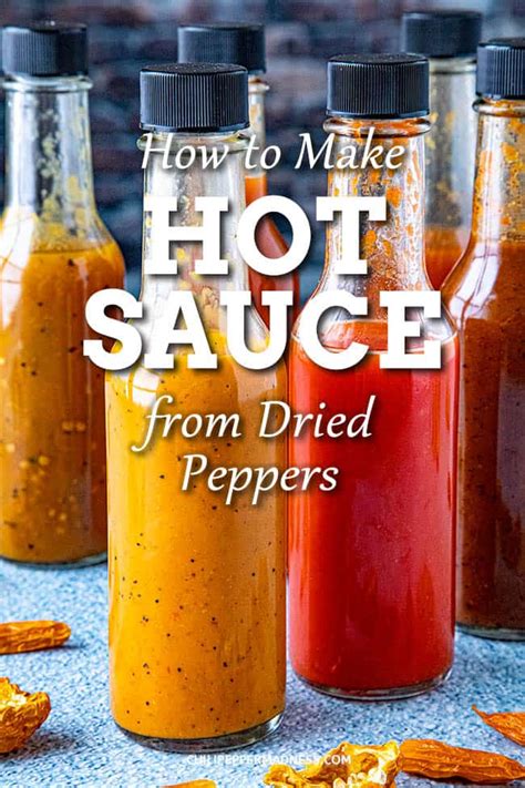 How To Make Hot Sauce From Dried Peppers Chili Pepper Madness