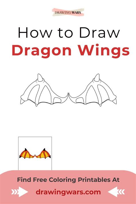 How To Draw Dragon Wings Step By Step Artofit