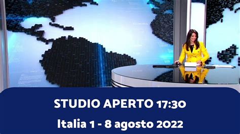 Studio Aperto Edizione Anticipata Delle Youtube