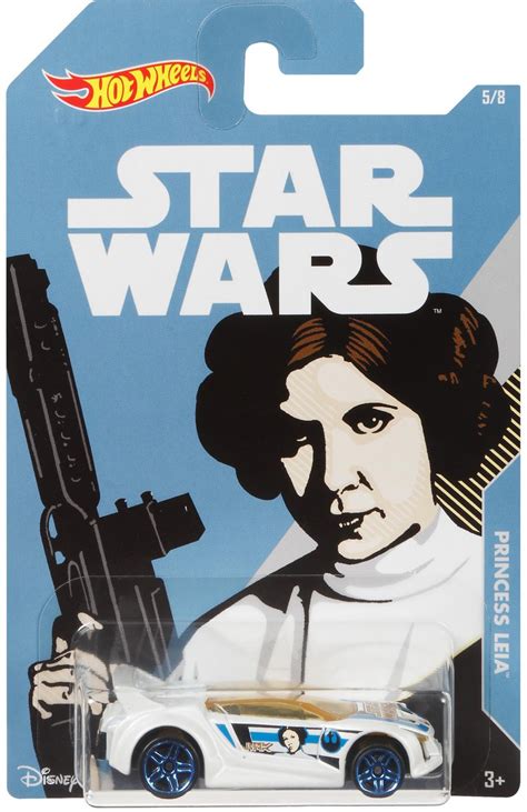 Quick N Sik Princess Leia Mattel Basic Cars Hot Wheels Pop Culture Retro Character Series