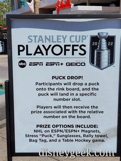 Pictures: NHL Stanley Cup in Downtown Disney - The Geek's Blog @ disneygeek.com